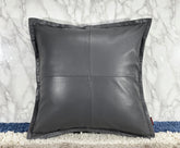 Genuine Leather Square Pillow Cover 22 SkinOutfit
